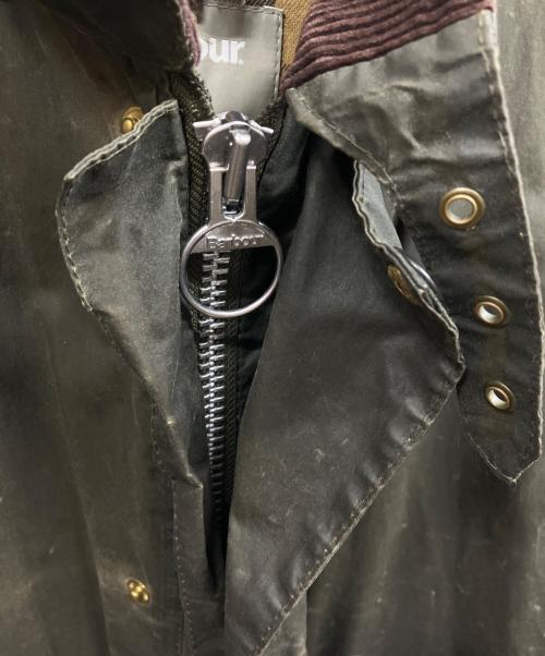 Barbour（バブアー）Barbour (バブアー) MHL (マーガレットハウエル) 別注ワックスドコットンライトウェイトコート グリーン サイズ:1の古着・服飾アイテム