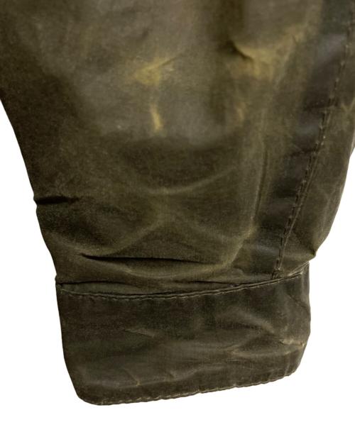 Barbour（バブアー）Barbour (バブアー) MHL (マーガレットハウエル) 別注ワックスドコットンライトウェイトコート グリーン サイズ:1の古着・服飾アイテム