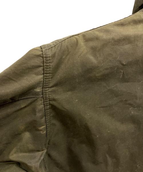 Barbour（バブアー）Barbour (バブアー) MHL (マーガレットハウエル) 別注ワックスドコットンライトウェイトコート グリーン サイズ:1の古着・服飾アイテム
