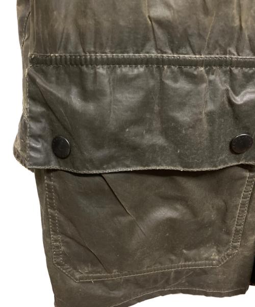 Barbour（バブアー）Barbour (バブアー) MHL (マーガレットハウエル) 別注ワックスドコットンライトウェイトコート グリーン サイズ:1の古着・服飾アイテム