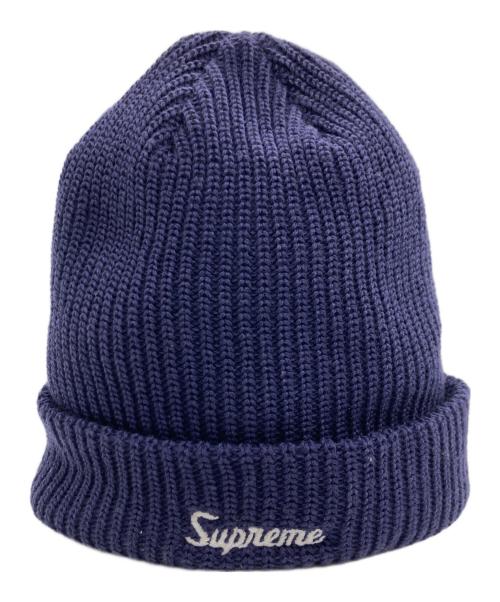 SUPREME（シュプリーム）Supreme (シュプリーム) ニット帽/Supreme ネイビーの古着・服飾アイテム
