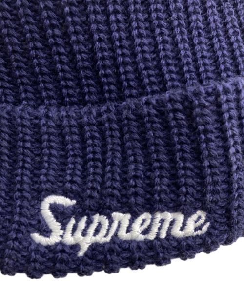 SUPREME（シュプリーム）Supreme (シュプリーム) ニット帽/Supreme ネイビーの古着・服飾アイテム