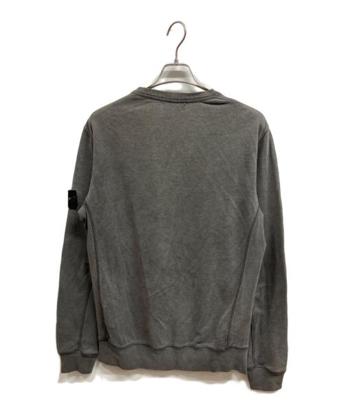 STONE ISLAND（ストーンアイランド）STONE ISLAND (ストーンアイランド) クルーネックスウェット グレー サイズ:Lの古着・服飾アイテム