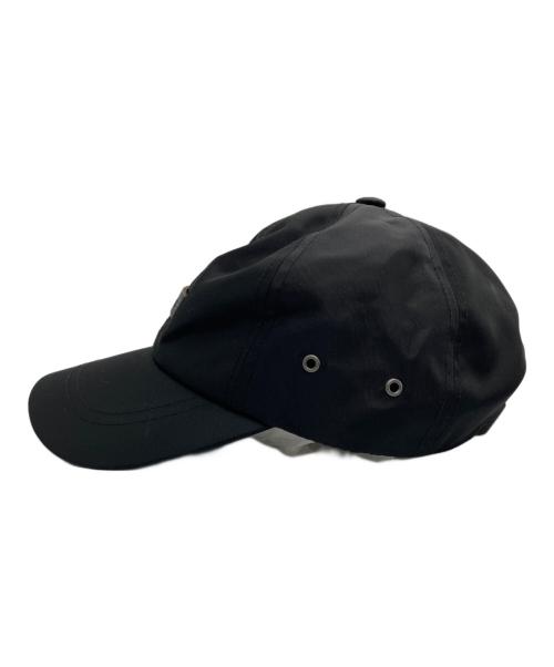 SUPREME（シュプリーム）Supreme (シュプリーム) レザーパッチ6パネル ブラックの古着・服飾アイテム