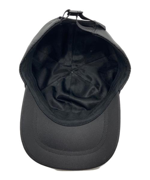 SUPREME（シュプリーム）Supreme (シュプリーム) レザーパッチ6パネル ブラックの古着・服飾アイテム