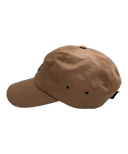 SUPREME（シュプリーム）Supreme (シュプリーム) レザーパッチ6パネル キャップ ベージュの古着・服飾アイテム