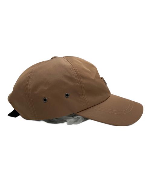 SUPREME（シュプリーム）Supreme (シュプリーム) レザーパッチ6パネル キャップ ベージュの古着・服飾アイテム
