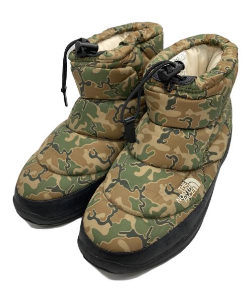 THE NORTH FACE（ザ ノース フェイス）THE NORTH FACE (ザ ノース フェイス) ヌプシ ブーティ ウォータープルーフ スリー ショート/THE NORTH FACE グリーン サイズ:26の古着・服飾アイテム