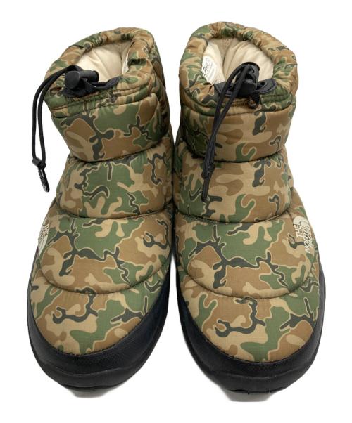 THE NORTH FACE（ザ ノース フェイス）THE NORTH FACE (ザ ノース フェイス) ヌプシ ブーティ ウォータープルーフ スリー ショート/THE NORTH FACE グリーン サイズ:26の古着・服飾アイテム