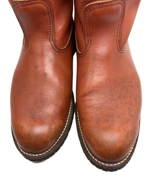 RED WING SHOES（レッドウィング）RED WING SHOES (レッドウィング) ペコスブーツ ブラウン サイズ:US　9 1/2の古着・服飾アイテム
