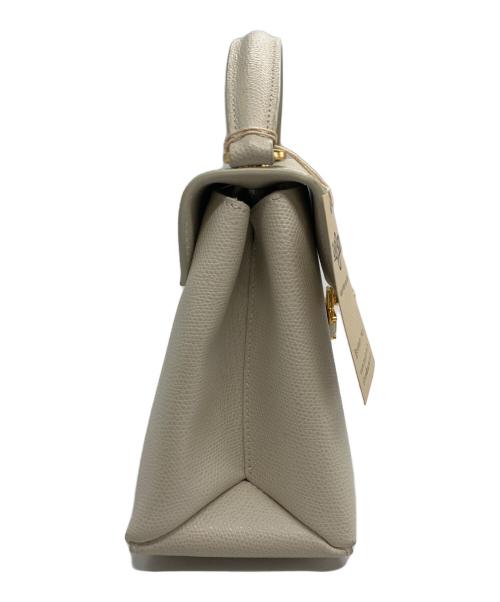 CARBOTTI（カルボッティ）carbotti (カルボッティ) DIANA P321 ハンドバッグ ベージュの古着・服飾アイテム