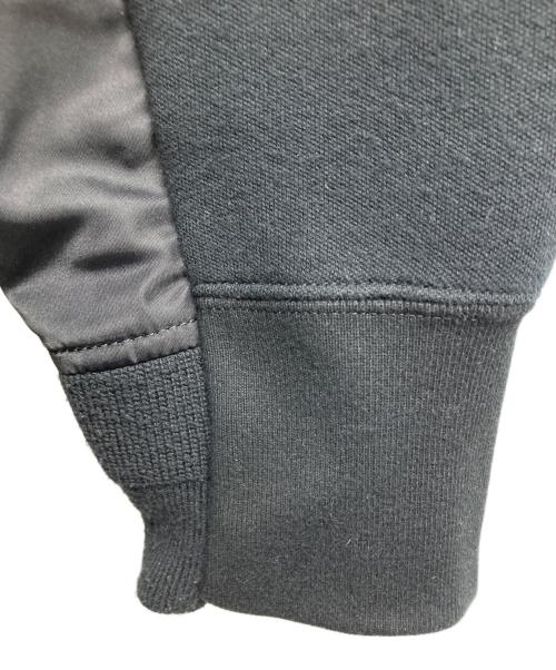sacai（サカイ）sacai (サカイ) Sponge Sweat x MA-1 Hoodie ブラック サイズ:2の古着・服飾アイテム