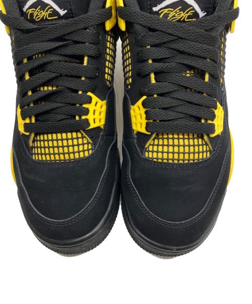 NIKE（ナイキ）NIKE (ナイキ) ローカットスニーカー ブラック×イエロー サイズ:UK7.5の古着・服飾アイテム