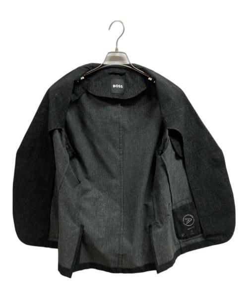 BOSS（ボス）BOSS (ボス) PERFORMANCE AIRWEIGHTテーラードジャケット ブラック サイズ:46の古着・服飾アイテム