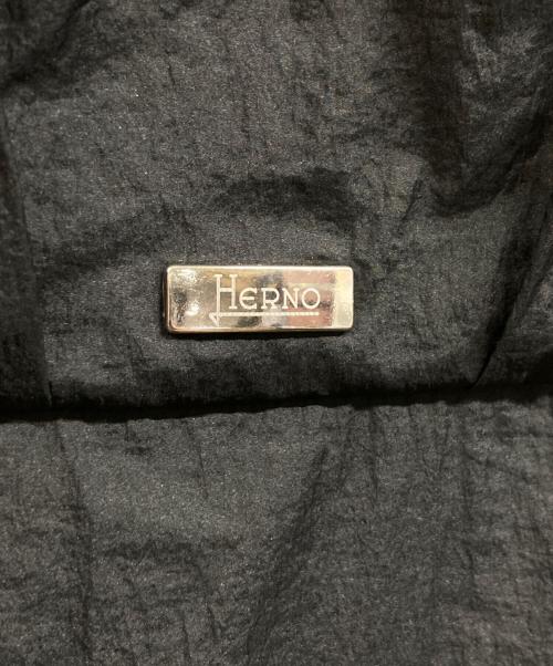 HERNO（ヘルノ）HERNO (ヘルノ) フルジップハーフコート ブラック サイズ:42の古着・服飾アイテム