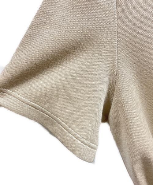 HERMES（エルメス）HERMES (エルメス) 半袖ワンピース/	HERMES ベージュ サイズ:38の古着・服飾アイテム