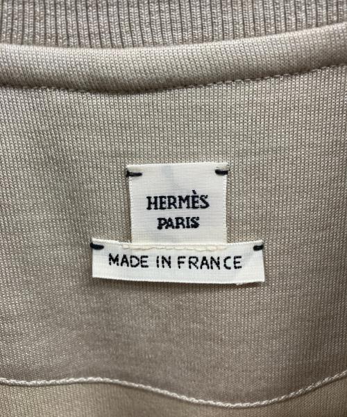HERMES（エルメス）HERMES (エルメス) 半袖ワンピース/	HERMES ベージュ サイズ:38の古着・服飾アイテム