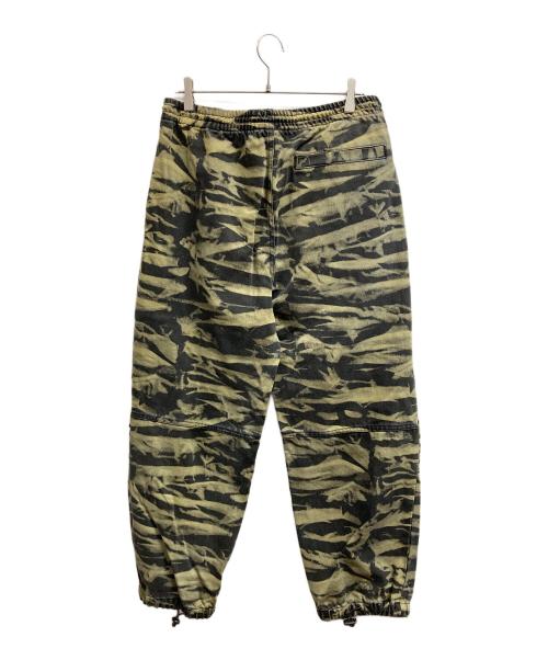 ALEXANDERWANG（アレキサンダー・ワン）alexanderwang (アレキサンダー・ワン) タイガーカプセル カモ ワイドレッグ スウェットパンツ/alexanderwang　 ブラック・カーキベージュ サイズ:Mの古着・服飾アイテム