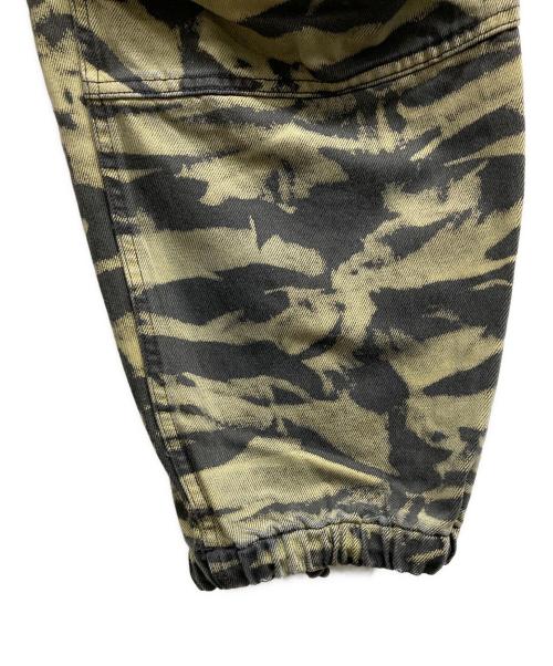 ALEXANDERWANG（アレキサンダー・ワン）alexanderwang (アレキサンダー・ワン) タイガーカプセル カモ ワイドレッグ スウェットパンツ/alexanderwang　 ブラック・カーキベージュ サイズ:Mの古着・服飾アイテム