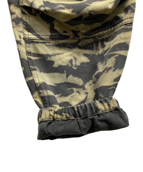 ALEXANDERWANG（アレキサンダー・ワン）alexanderwang (アレキサンダー・ワン) タイガーカプセル カモ ワイドレッグ スウェットパンツ/alexanderwang　 ブラック・カーキベージュ サイズ:Mの古着・服飾アイテム