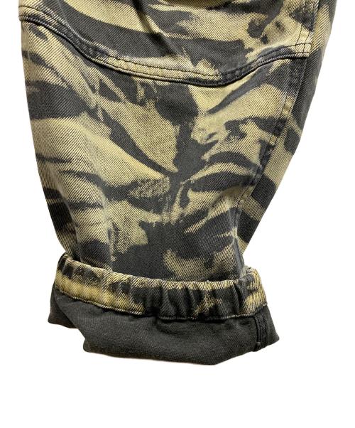 ALEXANDERWANG（アレキサンダー・ワン）alexanderwang (アレキサンダー・ワン) タイガーカプセル カモ ワイドレッグ スウェットパンツ/alexanderwang　 ブラック・カーキベージュ サイズ:Mの古着・服飾アイテム