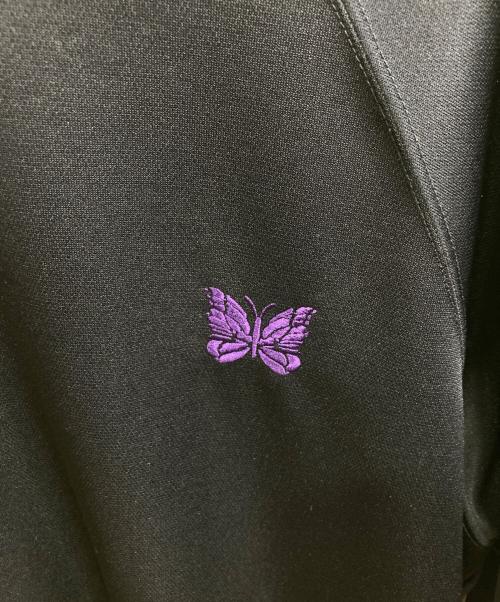 Needles（ニードルズ）Needles (ニードルズ) トラック クルーネック シャツ - ポリ スムース パープル サイズ:Lの古着・服飾アイテム