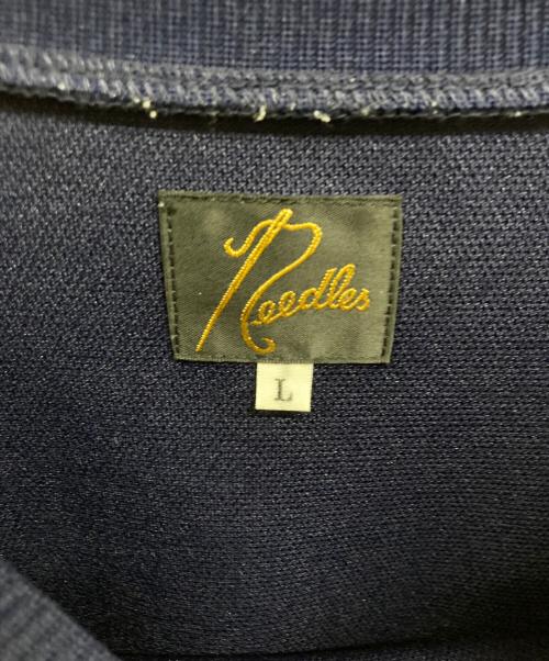 Needles（ニードルズ）Needles (ニードルズ) トラック クルーネック シャツ - ポリ スムース パープル サイズ:Lの古着・服飾アイテム