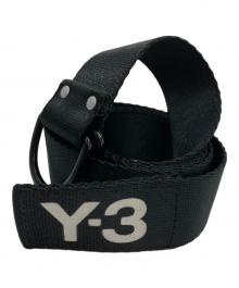 Y-3（ワイスリー）の古着「ロゴプリントベルト/Y-3」｜ブラック