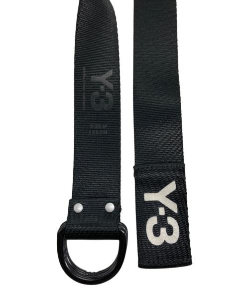 Y-3（ワイスリー）Y-3 (ワイスリー) ロゴプリントベルト/Y-3 ブラックの古着・服飾アイテム
