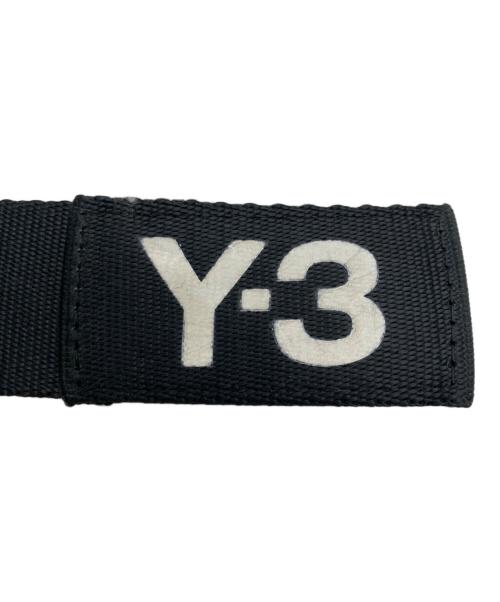 Y-3（ワイスリー）Y-3 (ワイスリー) ロゴプリントベルト/Y-3 ブラックの古着・服飾アイテム