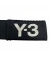 中古・古着 Y-3 (ワイスリー) ロゴプリントベルト/Y-3 ブラック：6000円