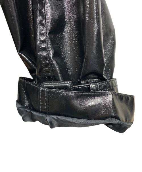 Jean Paul GAULTIER（ジャンポールゴルチェ）Jean Paul GAULTIER (ジャンポールゴルチェ) コーティング加工トレンチコート ブラック サイズ:42の古着・服飾アイテム