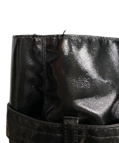 Jean Paul GAULTIER（ジャンポールゴルチェ）Jean Paul GAULTIER (ジャンポールゴルチェ) コーティング加工トレンチコート ブラック サイズ:42の古着・服飾アイテム