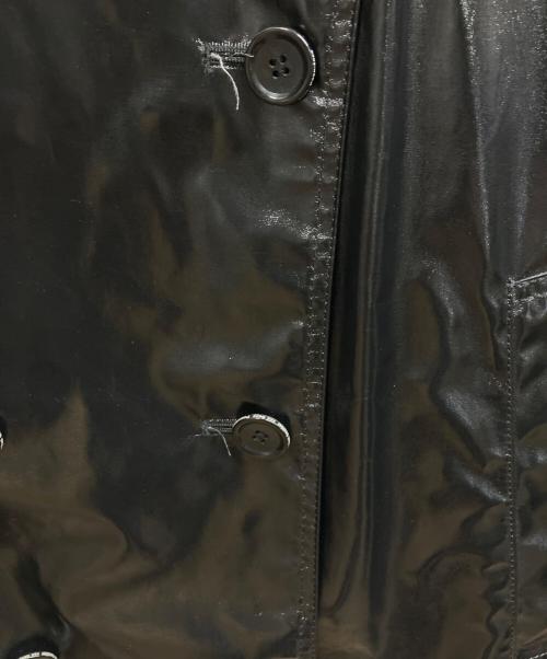 Jean Paul GAULTIER（ジャンポールゴルチェ）Jean Paul GAULTIER (ジャンポールゴルチェ) コーティング加工トレンチコート ブラック サイズ:42の古着・服飾アイテム