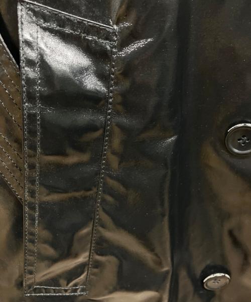 Jean Paul GAULTIER（ジャンポールゴルチェ）Jean Paul GAULTIER (ジャンポールゴルチェ) コーティング加工トレンチコート ブラック サイズ:42の古着・服飾アイテム