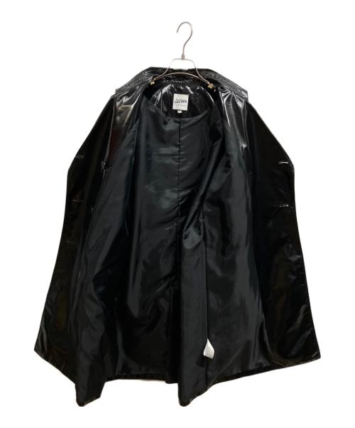 Jean Paul GAULTIER（ジャンポールゴルチェ）Jean Paul GAULTIER (ジャンポールゴルチェ) コーティング加工トレンチコート ブラック サイズ:42の古着・服飾アイテム