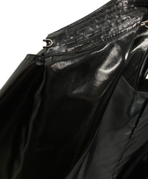 Jean Paul GAULTIER（ジャンポールゴルチェ）Jean Paul GAULTIER (ジャンポールゴルチェ) コーティング加工トレンチコート ブラック サイズ:42の古着・服飾アイテム