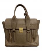 3.1 phillip limスリーワンフィリップリム）の古着「サッチェルバッグ/3.1 phillip lim」｜ブラウン
