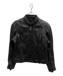HARLEY-DAVIDSON（ハーレーダビッドソン）の古着「FXRGレザージャケット」｜ブラック