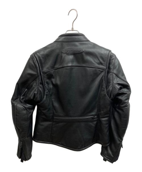 HARLEY-DAVIDSON（ハーレーダビッドソン）HARLEY-DAVIDSON (ハーレーダビッドソン) FXRGレザージャケット ブラック サイズ:Sの古着・服飾アイテム