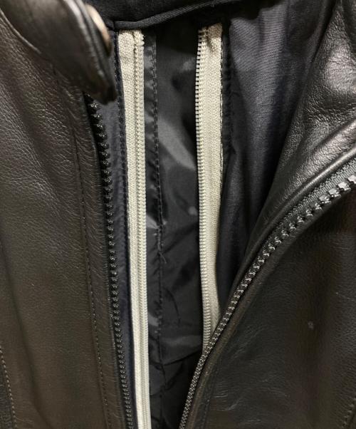 HARLEY-DAVIDSON（ハーレーダビッドソン）HARLEY-DAVIDSON (ハーレーダビッドソン) FXRGレザージャケット ブラック サイズ:Sの古着・服飾アイテム