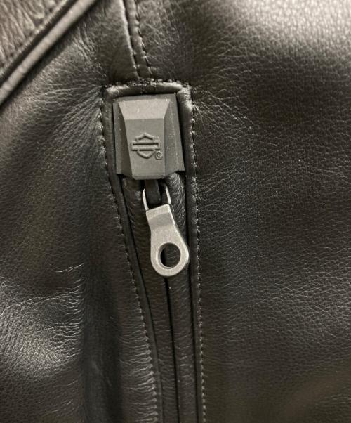 HARLEY-DAVIDSON（ハーレーダビッドソン）HARLEY-DAVIDSON (ハーレーダビッドソン) FXRGレザージャケット ブラック サイズ:Sの古着・服飾アイテム