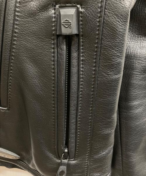 HARLEY-DAVIDSON（ハーレーダビッドソン）HARLEY-DAVIDSON (ハーレーダビッドソン) FXRGレザージャケット ブラック サイズ:Sの古着・服飾アイテム