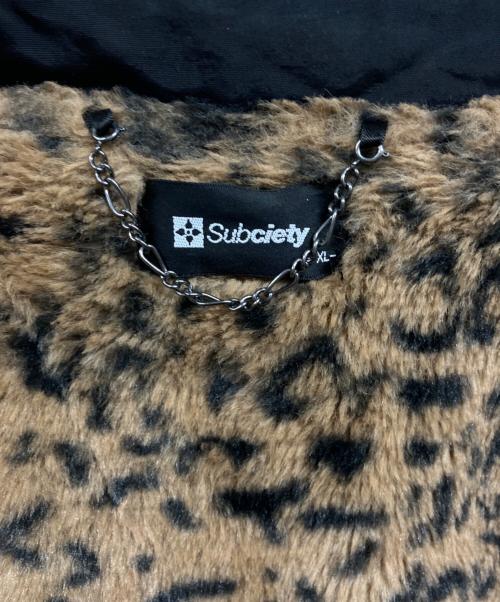 SUBCIETY（サブサエティ）SUBCIETY (サブサエティ) 裏ボアコーチジャケット ブラック サイズ:XLの古着・服飾アイテム