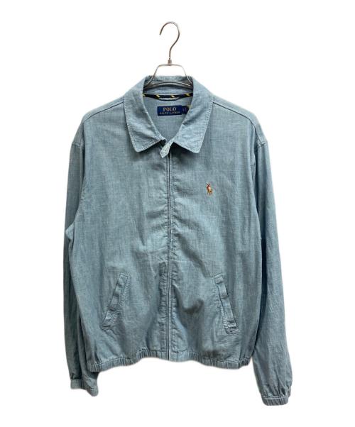 POLO RALPH LAUREN（ポロ・ラルフローレン）POLO RALPH LAUREN (ポロ・ラルフローレン) シャンブレースウィングトップ/POLO RALPH LAUREN ブルー サイズ:Lの古着・服飾アイテム