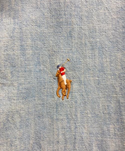 POLO RALPH LAUREN（ポロ・ラルフローレン）POLO RALPH LAUREN (ポロ・ラルフローレン) シャンブレースウィングトップ/POLO RALPH LAUREN ブルー サイズ:Lの古着・服飾アイテム