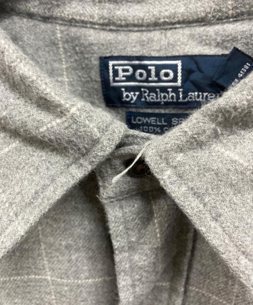 POLO RALPH LAUREN（ポロ・ラルフローレン）POLO RALPH LAUREN (ポロ・ラルフローレン) チェックシャツ/POLO RALPH LAUREN グレー サイズ:XLの古着・服飾アイテム