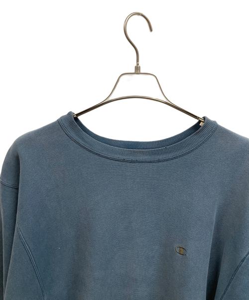 Champion REVERSE WEAVE（チャンピオン リバース ウィーブ）Champion REVERSE WEAVE (チャンピオン リバース ウィーブ) ロゴスウェット/Champion REVERSE WEAVE ネイビー サイズ:XXLの古着・服飾アイテム