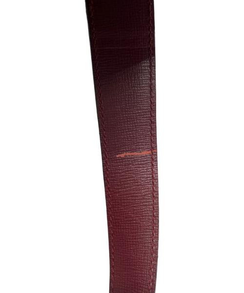 Cartier（カルティエ）Cartier (カルティエ) ハンドバッグ ボルドー・ワインレッドの古着・服飾アイテム