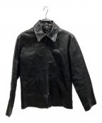 A.P.C.アーペーセー）の古着「カウレザージャケット/カウレザージャケット/A.P.C.」｜ブラック